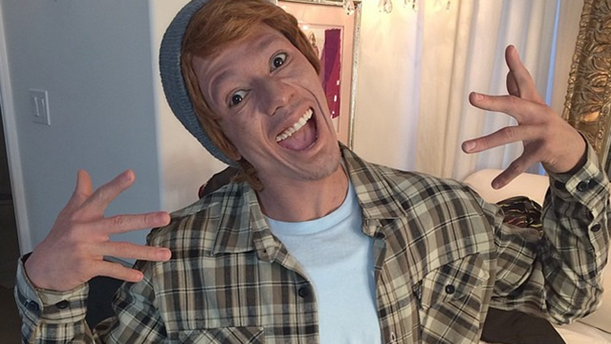 nick cannon white face instagram